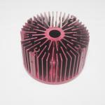 Anodizing Red Al1070 Cold Forged Heat Sink For Led Light ISO9001