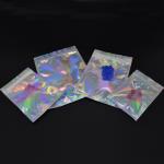 Clear Holographic Facial Sheet Mask Packaging Pouch