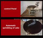 Gas Electric Heating Automatic Pancake Making Machine 1200-1800Pcs/H CE