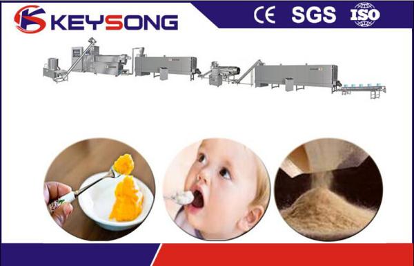 Nutritional Powder Food Extruder Machine Stainless Steel 304 Baby Food