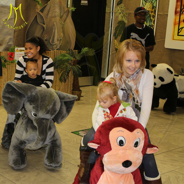 Hansel kiddie animals bicycle rides and amusement motor rides for sale