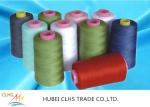 Dyed Sewing Polyester Thread , Ring Spun Polyester Thread For Sewing Machine