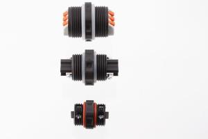 Quality Male / Female Waterproof Electrical Cable Connector Temperature Range -25C- 85C wholesale