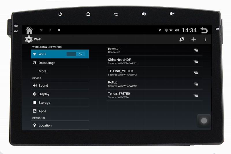 Ouchuangbo android 4.4 car dvd stereo video for Kia Sorento 2015 (Have Case) HD1024 * 600 resolution camera input