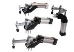 450kg Carbon Steel SUS301 Vertical Pneumatic Straight Line Clamp