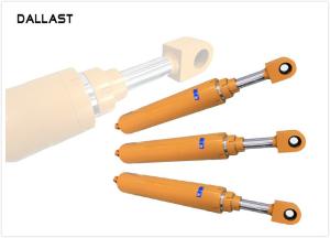 Quality Industrial Vehicle Single Acting Hydraulic Ram Telescopic Lifting Welded wholesale
