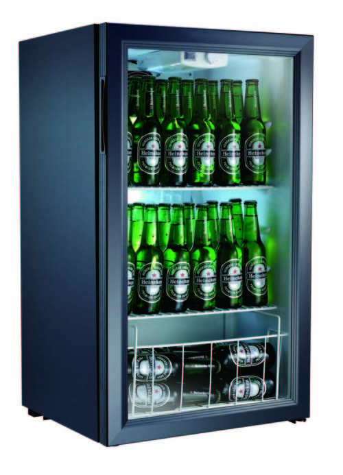 98LTable top Glass Door Mini Refrigerator with Compressor picnic refrigerator SC98