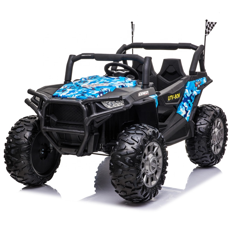 12V Two Seater Ride On Toy with Remote Control and Music/Light/USB/MP3/Bluetooth Function