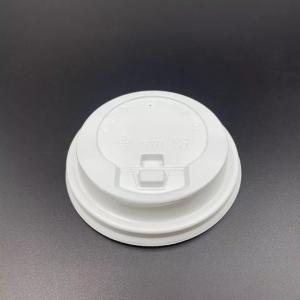 Quality 62mm 73mm 80mm Paper Cup Lids Eco Friendly Disposable With Eight Colors wholesale