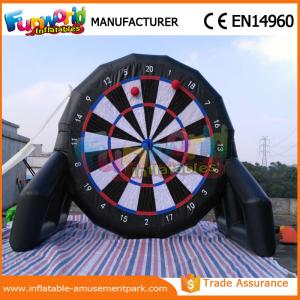China Outdoor Customized Inflatable Sports Games Inflatable Dart Board Football Dart on sale