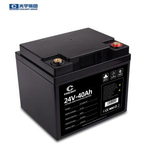 Quality 24v 40ah Lifepo4 Lithium Batteries For Golf Carts Storage Car wholesale