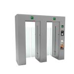 Stainless Steel 304 Full Height Sliding Gate Turnstile OEM ODM