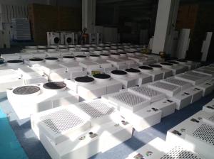 Quality Custom Ceiling Exhaust Fan Filter Unit HVAC / HEPA Air Clean Unit wholesale
