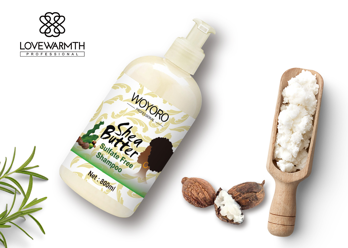 Shea Butter Sulfate Free Shampoo For Curly Hair Dry Scalp