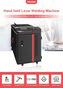 China 2000W Handheld Laser Welder to weld iron, stainless steel on sale