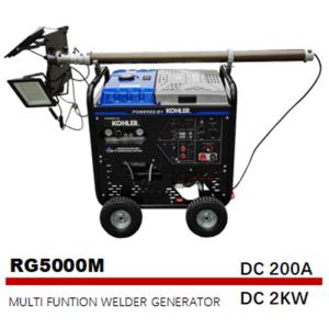 Quality 5000W 50Hz 4 In I Multi Function Welders Air Compressor Lighting Tower Generator wholesale