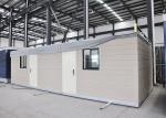 Light Gauge Steel Frame Prefabricated Bungalow , Cheap Earthquake Prefab