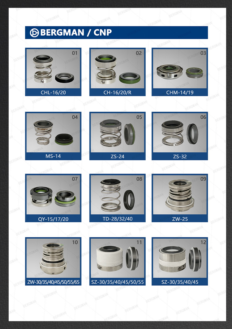 Original MS-14mm MS-14/SBE4 CNP MS Single Centrifugal Pump Pump Mechanical Seal