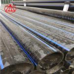 Light Weight HDPE Solid Wall Pipe Non Polluting Environmentally Friendly
