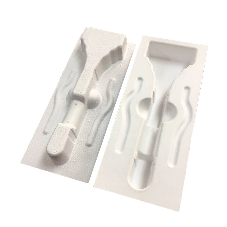 Disposable Molded Pulp Packaging For Razor Waterproof SGS Approved