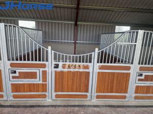 Quality Equine Galvanized European Horse Stalls Bamboo Horse Stable wholesale