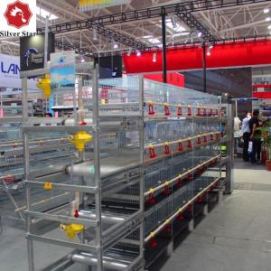 Quality Animal Battery Chicken Breeder Cages Automatic Poultry Farming 8 Tiers wholesale