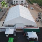 30x100m Curved Event Tent TFS Sandwich Panel Wall Giant Exhibition Hall
