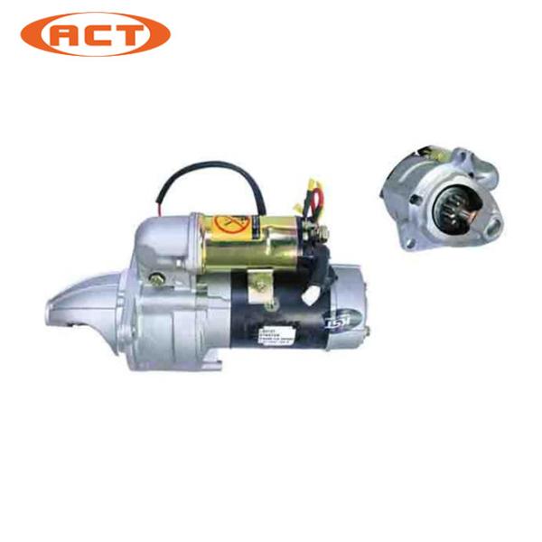 4.5KW Hitachi Excavators Spare Parts / Hitachi Starter Motor For EX200-1 SH280