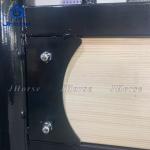 Powder Coated European Horse Stalls With Swing Door Customized Height Weatherpro