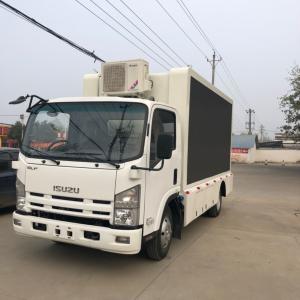 Quality P4 P5 P6 LED Digital Screen ISUZU Billboard Advertising Truck wholesale