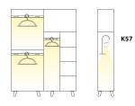 Cabinet Wardrobe Mounted Recessed Aluminum Led Profile Mounting Channel
