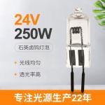 24v 150w 250W Quartz Iodine Lamp Lumens High Surgical Tungsten Halogen Projector