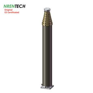 Quality 12m-150kg payload non-lockable pneumatic telescopic mast poles wholesale