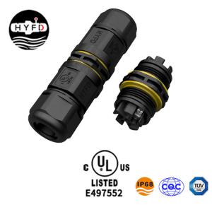 Quality 4 Pin Straight Screw Termination CQC Waterproof Circular Connectors wholesale
