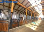 Permanent European Horse Stalls Fronts Door Classic Luxury Style