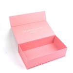 Matt Laminated Rigid Foldable Magnetic Cardboard Gift Boxes For Wedding Gowns