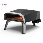 NO App-Controlled Portable Stainless Steel Gas Pizza Oven for Outdoor Picnic and