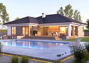 Quality AS / NZS / USA Light Steel Frame Modular Prefabricated House Kits Villa wholesale