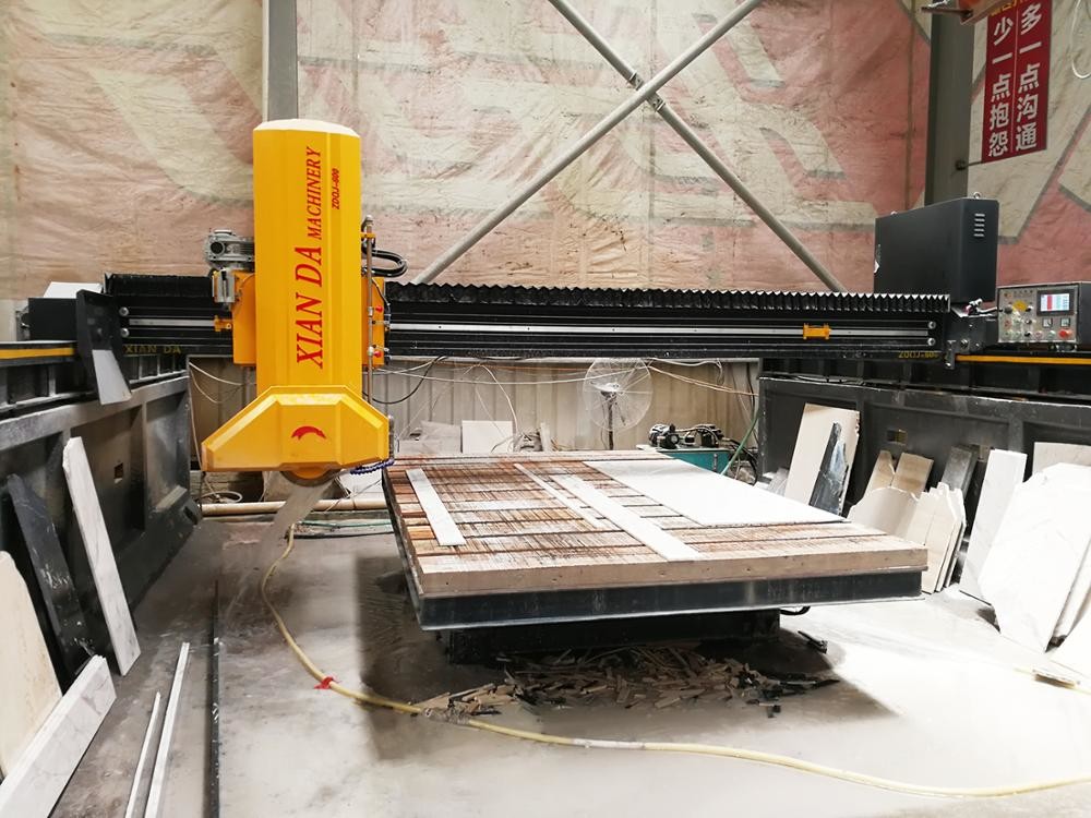 Precision Infrared Bridge Stone Slab CNC Cutting Machine