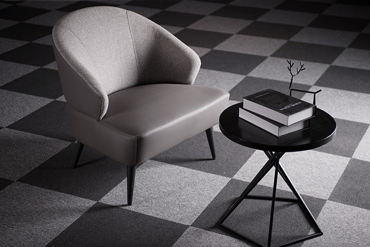 Lundana PU Office Reception Sofa High Density Foam Smooth