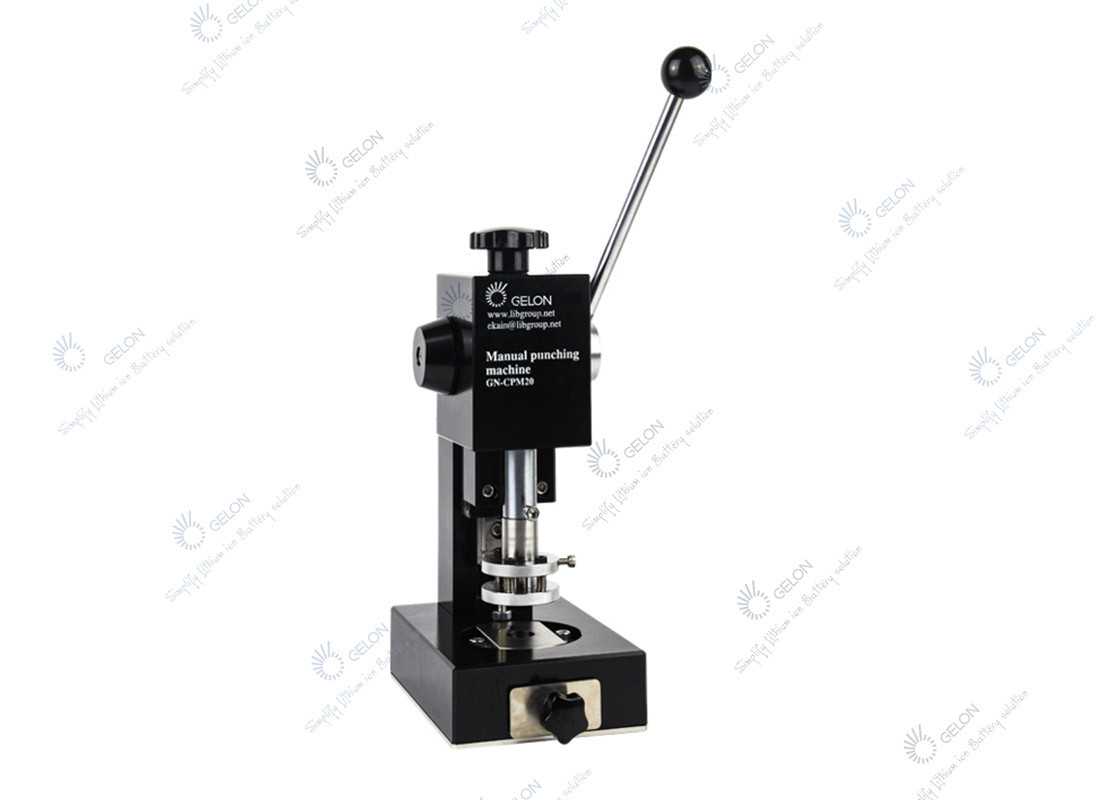 CR2032 Coin Cell Assembly Machine Manual Disc Cutter For Battery Research