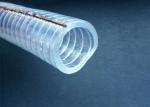 Anti Static PVC Steel Wire Hose / Clear Flex Hose For Convey Gas Liquid Powder