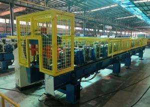 Quality Cr12 Trapezoidal Standing Seam Roll Former Roof Panel Metal Forming Equipment 1250mm wholesale