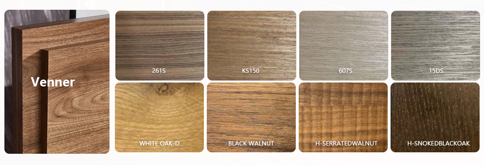 Mail Packing Wood Melamine Modern Furniture Kitchen Cabinet with E0 Grade Material