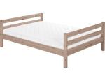 modern single bed pine wood