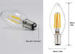 Candle 4W Bayonet Base Light Bulb Indoor C35 B15 Filament Bulb