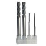Diamond Coated CNC Machine Milling Cutter Tools 4 Flute Tungsten Carbide