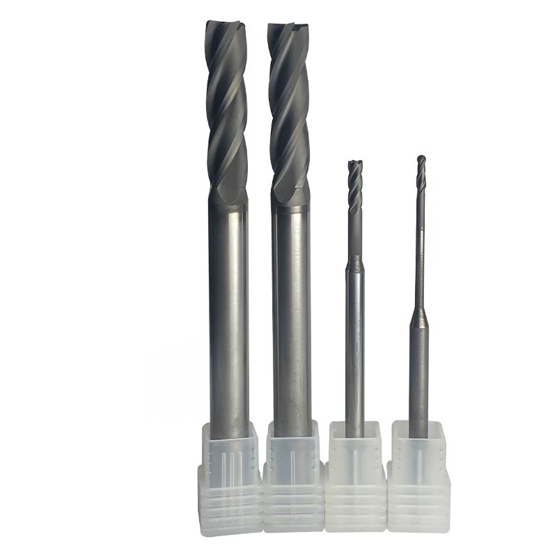Solid Carbide 2-Flutes Ball Nose End Mill Customizable and for Precision Cutting
