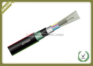Quality Underground Armored Outdoor Direct Buried Fiber Optic Cable GYTA53 reach to 288cores wholesale