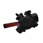 Right Cast Iron Angle Cock for UIC Standard EN 14601-2011 Production Standard